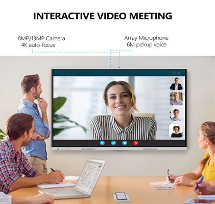 3840X2160P Smart Teaching Board Free Whiteboard Software For Classroom Windows Mac Android iOS
