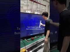 컨퍼런스를 위한 IR 스마트한 보드 LCD 터치스크린 안드로이드 11.0 OS 13MP 카메라